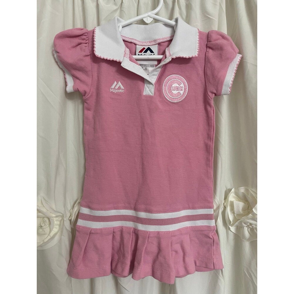 Cubs Baseball Fan Tennis Dress 2T